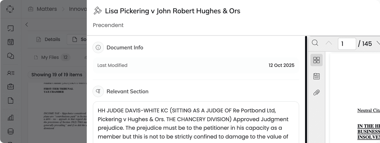 AI workspace feature dashboard