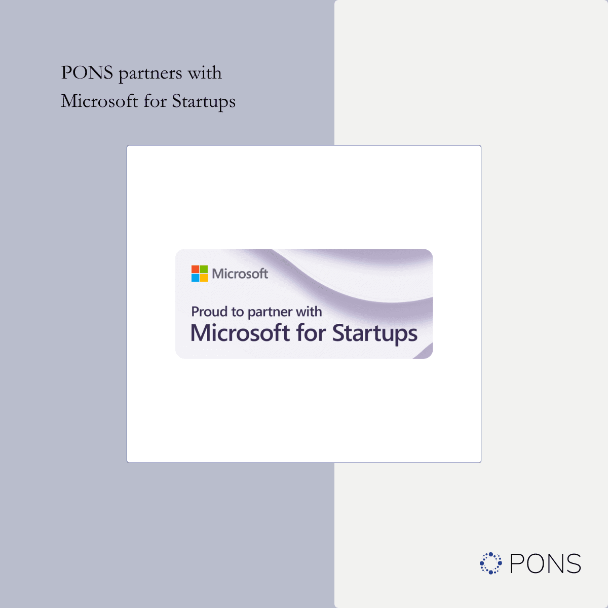 Partnership with Microsoft